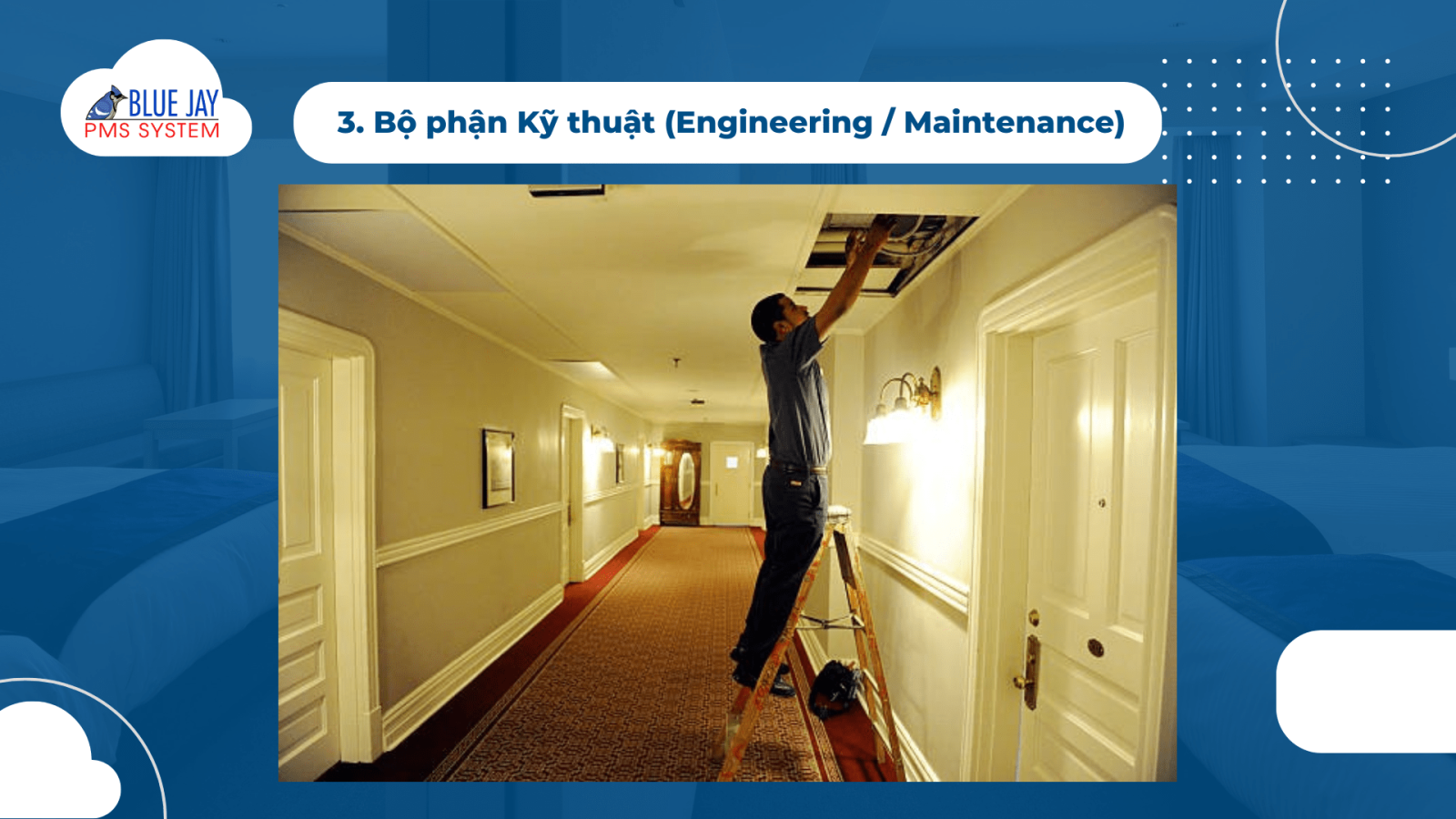 các bộ phận trong khách sạn
